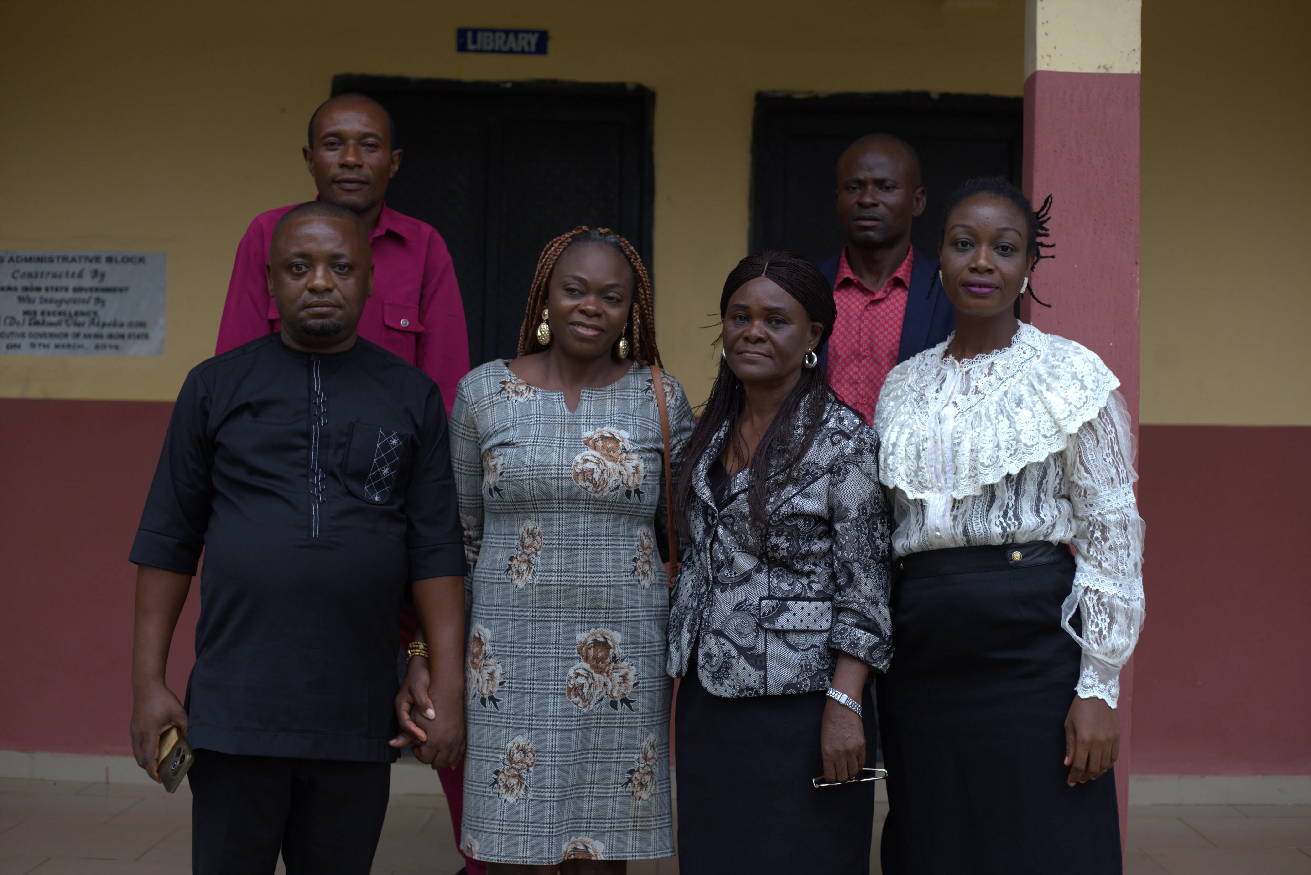 Cross section of staff